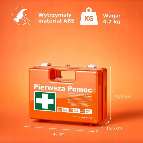 Apteczka przemysłowa zakładowa K20 2x DIN 13157+ na Arena.pl