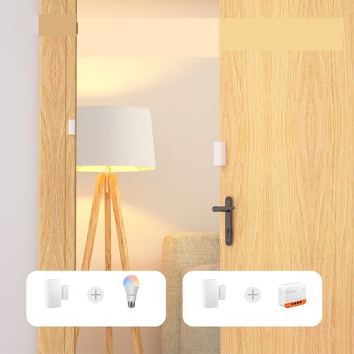 Sonoff SNZB-04P Czujnik Otwarcia Drzwi Okna ZigBee Kontaktron ZigBee2MQTT na Arena.pl