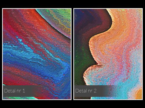 39201 Obraz na płótnie TWARZE ABSTRAKCJA ARTYSTYCZNY na Arena.pl