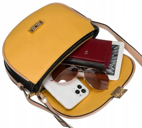 torebka listonoszka skóra ekologiczna lulu castagnette na Arena.pl