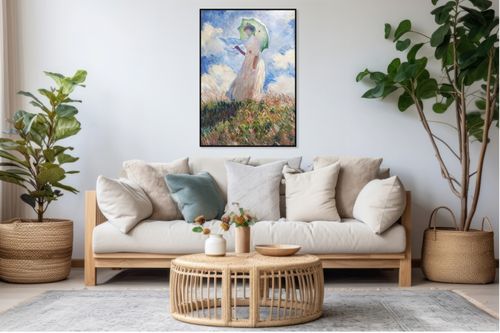 Plakat 20x30cm Suzanne Hoschedé, Monet Vintage do Salonu na Arena.pl