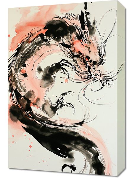 Obraz 40x60cm Smocza Furia zdjęcie 1