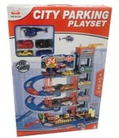 Parking pięrowy garaż stacja benzynowa myjnia