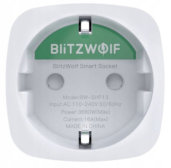 Gniazdko Blitzwolf ZigBee BW-SHP13 TUYA Watomierz zdjęcie 10