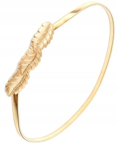 Pancerka Damski Pasek Listki Sprężyna Snake Metal na Arena.pl