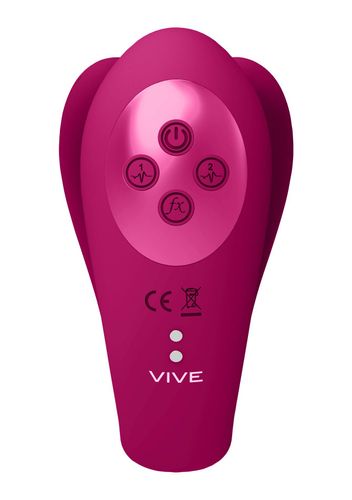 Yoko   Triple Action Vibrator Dual Prongs with Clitoral Pulse Wave na Arena.pl