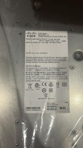 Switch Cisco Catalyst 3650-12X48FD-L 48x1G PoE+ 660W 4x10G SFP+ LAN Base na Arena.pl