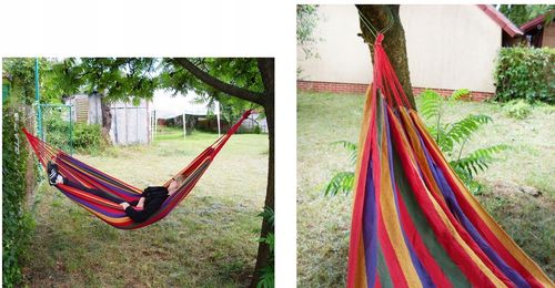 hamak ogrodowy 190x80cm 200kg (20) na Arena.pl