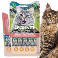arquivet kremowa przekąska z tuńczykiem i łososiem 5x14 g