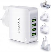 Uniwersalna ładowarka sieciowa 4xUSB 4.4A 22W Uniwersalna Podróżna BEIZKNA