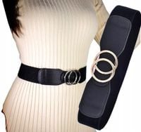 Elastyczny Damski Pasek Do Sukienki Klamra Koła