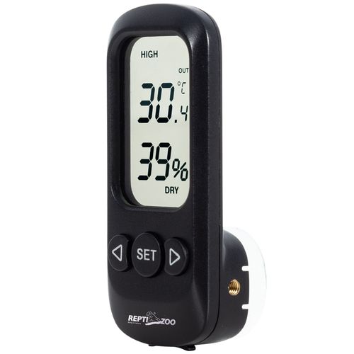 Repti-Zoo Digital Alarm Thermometer Hygrometer - termometr i higrometr LCD na Arena.pl