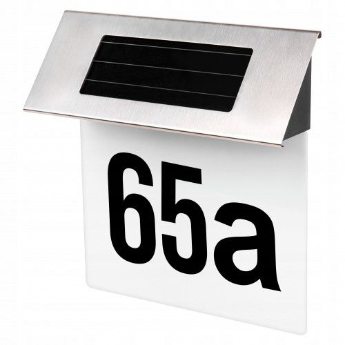 LAMPA SOLARNA LED 0.24W CZUJNIK ZMIERZCHU IP44 STALOWA 6500K na Arena.pl