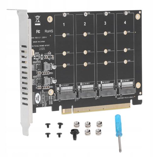 Adapter M.2 NVME SSD DO PCIE X16 na Arena.pl