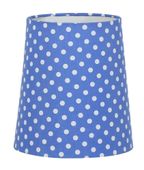 Abażur do lampki colina E14 niebieski