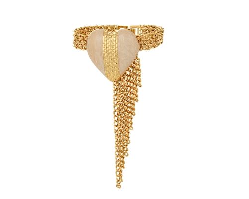 bransoletka z sercem z łańcuszkami z kolekcji heart harmony na Arena.pl