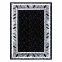 RUG/LU/MOSSE/FRAME/BLACK+GREY/70x300