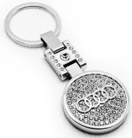 Brelok Do Kluczy Audi cyrkonie A3 A4 A5 A6 Q8