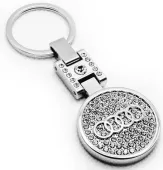Brelok Do Kluczy Audi cyrkonie A3 A4 A5 A6 Q8
