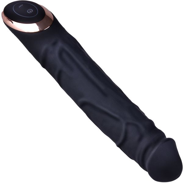 Czarny Wibrator Usb Dla Pań Z Realistyczną Główką zdjęcie 5