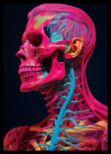 Plakat 29,7x42cm Anatomia Koloru na Arena.pl