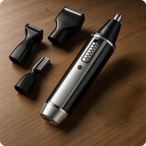 TRYMER GOLARKA DO NOSA USZU GOLENIE BRODY WŁOSÓW ZAROSTU 4w1 MOCNY na Arena.pl