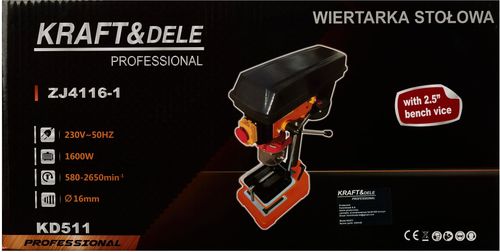 Wiertarka stołowa 1600W KD511 na Arena.pl