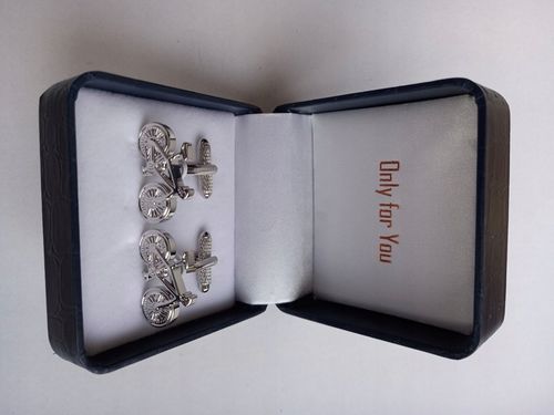 Modne spinki do mankietów Exciting Piękny Rower na Arena.pl