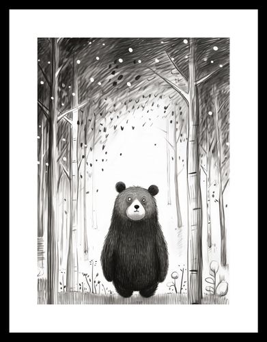 Plakat 20,5x28,4cm Ciekawski Miś na Arena.pl