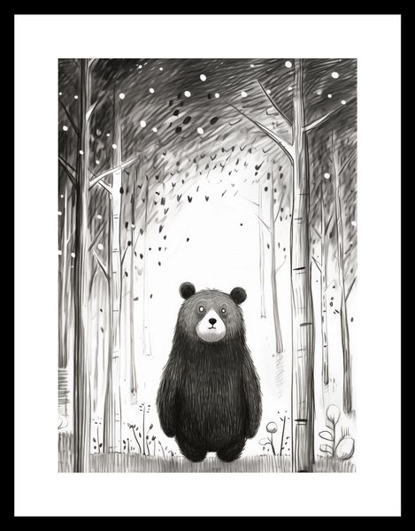 Plakat 20,5x28,4cm Ciekawski Miś zdjęcie 3