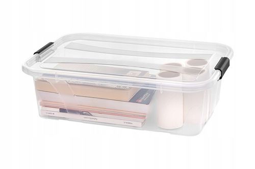 POJEMNIK PLASTIKOWY 21l pudło pojemniki plastikowe MaxBox na zabawki na Arena.pl