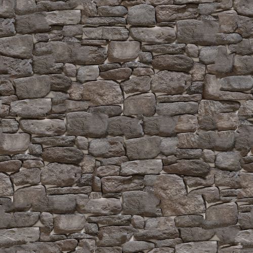 Tapeta W Rolce Brązowy MUR Kamień Efekt 3D Ozdoba na Arena.pl