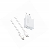 Szybka ładowarka 45W z kablem 1m 2 wejścia do Xiaomi POCO M4 Pro 5G