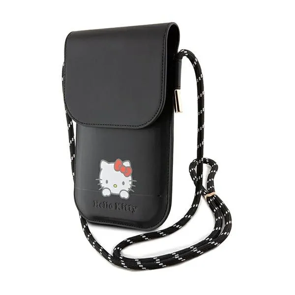 Torebka Hello Kitty Leather Daydreaming Cord - czarna zdjęcie 1