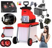 ROZDRABNIACZ ELEKTRYCZNY DO GAŁĘZI FREZOWY RĘBAK 3800W 44mm XXL FULL