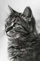 Plakat 56,6x86,4cm Kocie Wpatrzenie
