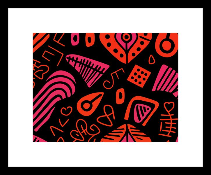 Plakat 20x15cm Rytm Wzorów zdjęcie 3