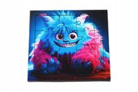 Drewniana kolorowa układanka dla dzieci Zabawka PUZZLE Monster 16 el.