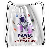 Plecak Sportowy Szkolny Dla Pawła Syna Dziecka Z Nadrukiem Ze Zdjęciem