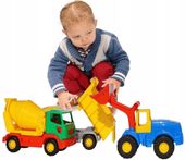 WADER ZESTAW WYWROTKA + FADROMA + BETONIARKA TIR