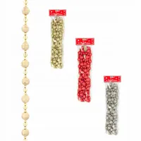 ŁAŃCUCH CHOINKOWY 3 m perły koraliki girlanda