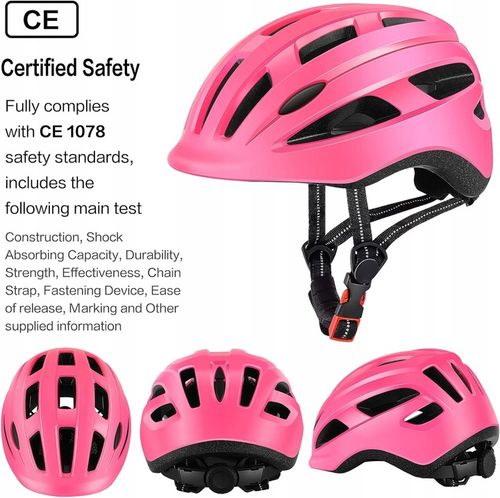 Kask Rowerowy DZIECĘCY DesignSter S 48-52CM RÓŻOWY NOWY na Arena.pl