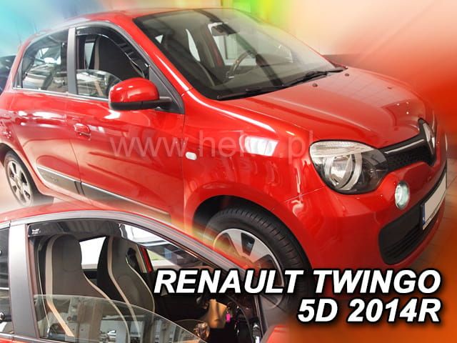 Owiewki Renault Twingo 5 drzwi od 2014r. PRZODY zdjęcie 2