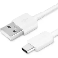 kabel przewód samsung usb-a - usb-c 3a 1.2m - biały