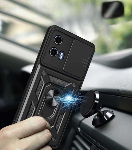 Spacecase Camring Motorola G04/G24/G24 Power Black na Arena.pl