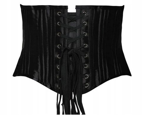 Gorset damski czarny gotycki 5XL na Arena.pl