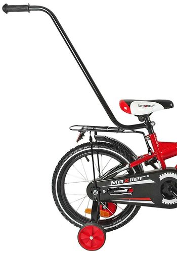 Rower 16 MEXLLER BMX czerwono-czarny + koszyk 16r. na Arena.pl