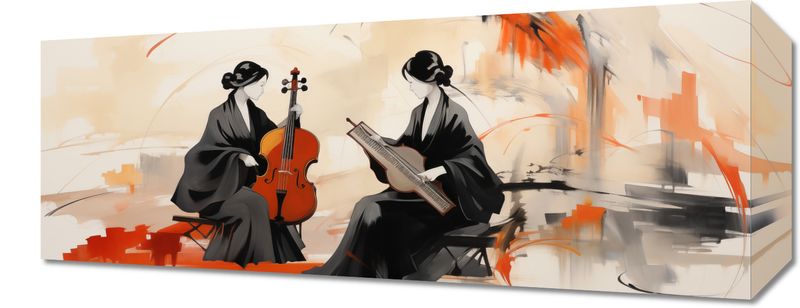 Obraz 50x20cm Harmonia Ciszy zdjęcie 1