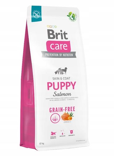 BRIT CARE Dog Grain-free Puppy Salmon 12kg na Arena.pl