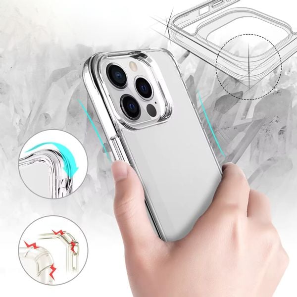 Etui LIQ PRO do iPhone 15 Pro Max (CLEAR HD) zdjęcie 7